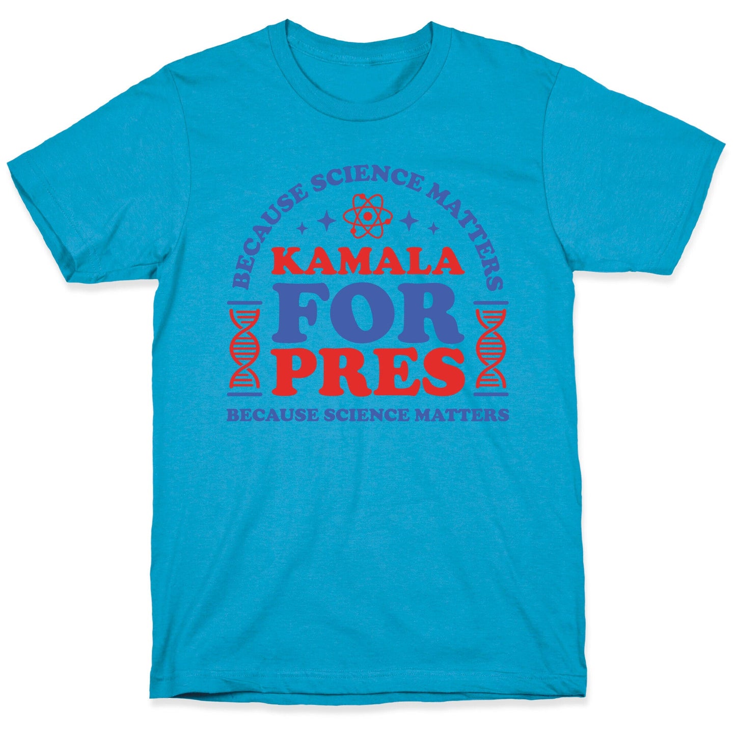 Kamala Because Science Matters Unisex Triblend Tee