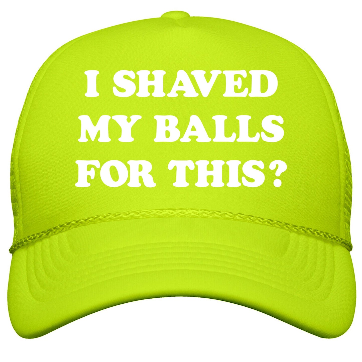 I Shaved My Balls For This? Renee Montoya Snapback Trucker Hat