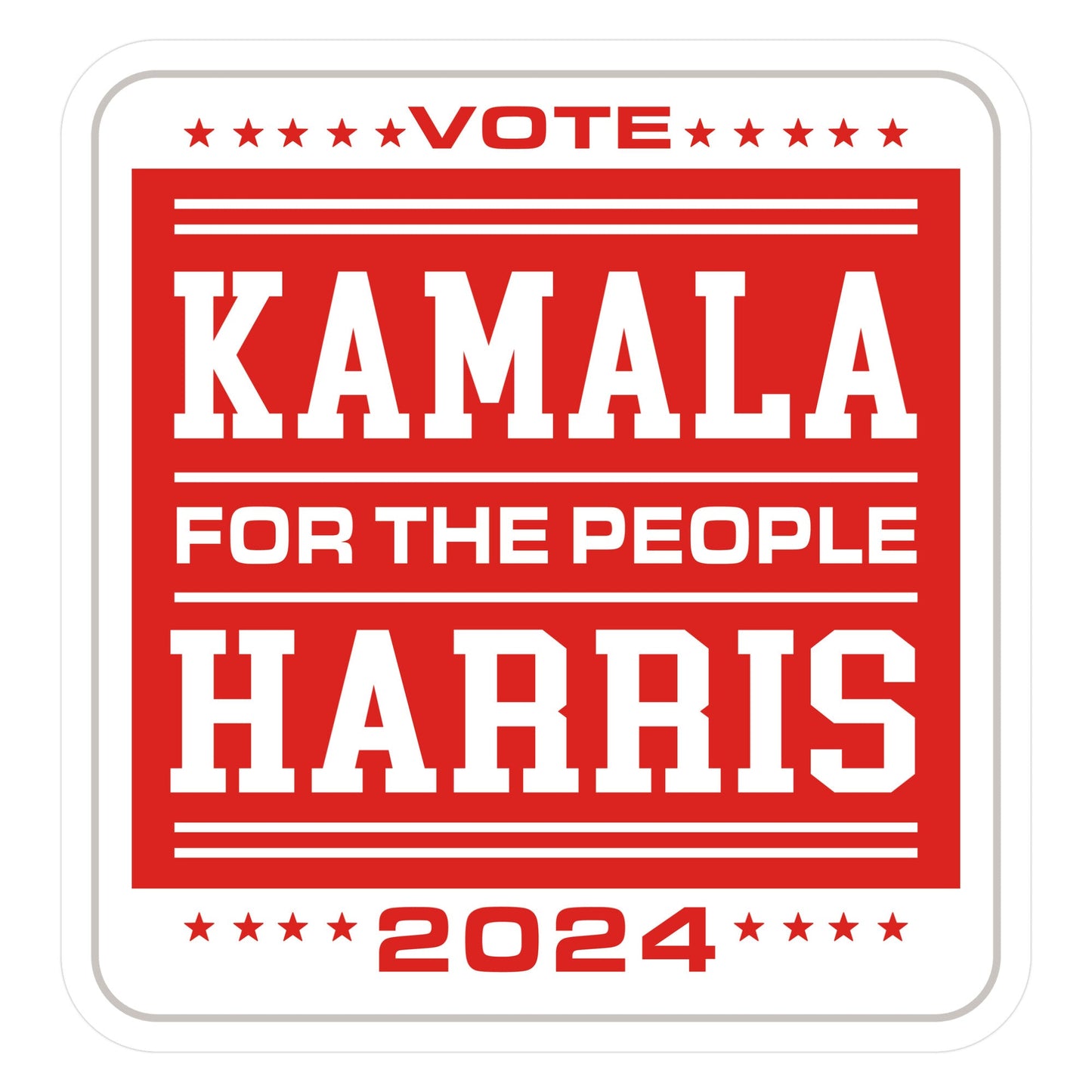 Kamala Harris For The People Sticker