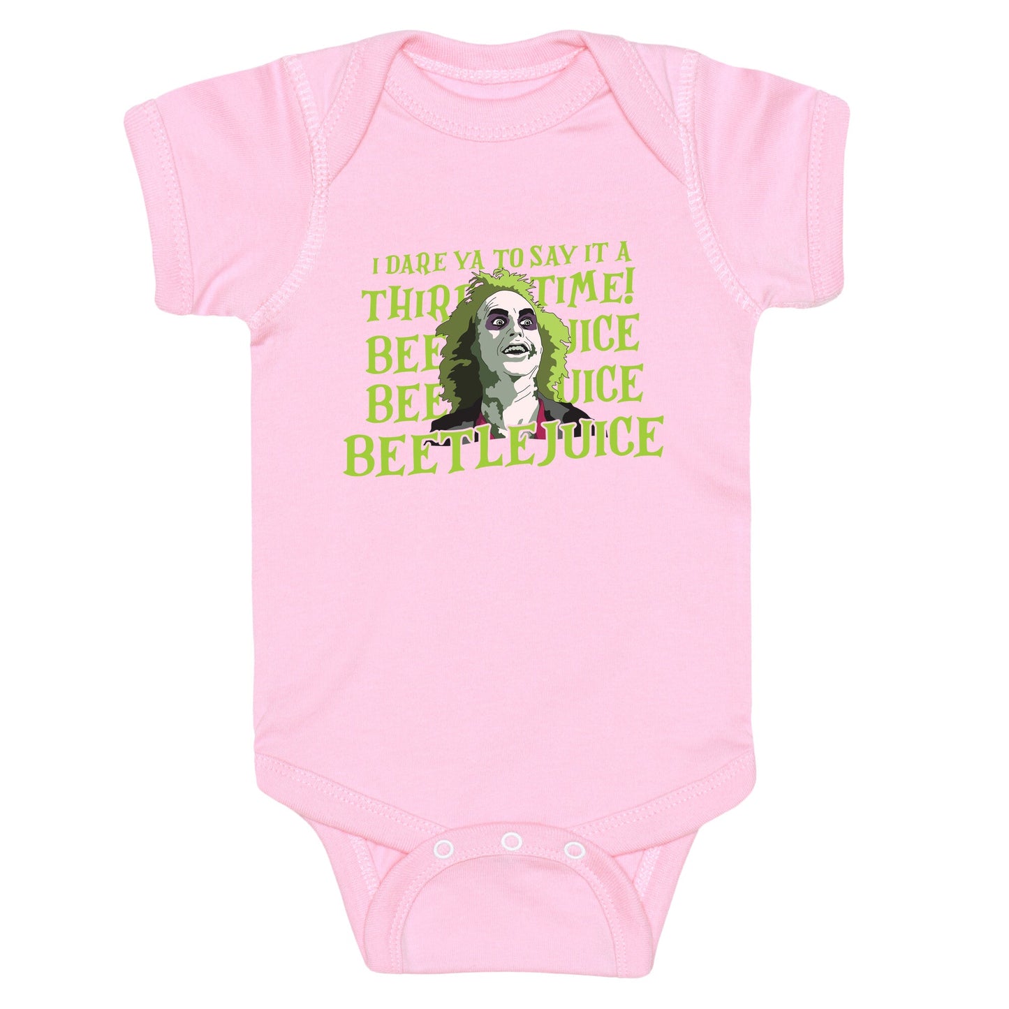 Beetlejuice I Dare Ya Baby One-Piece