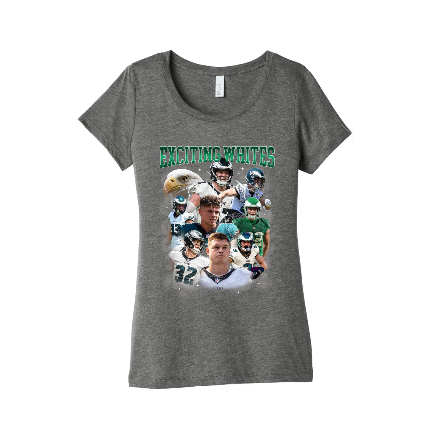 Exciting Whites Womens Triblend Tee