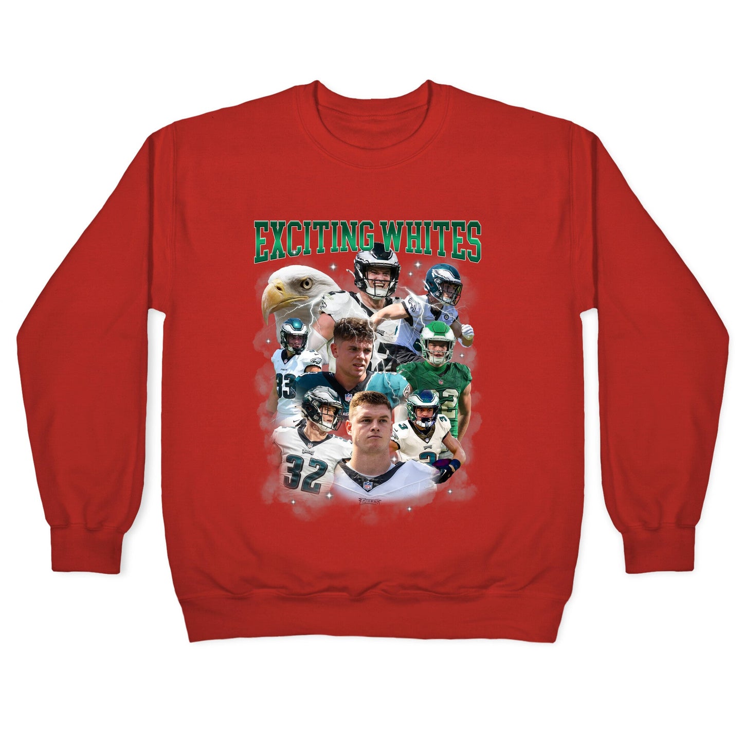 Exciting Whites Crewneck Sweatshirt