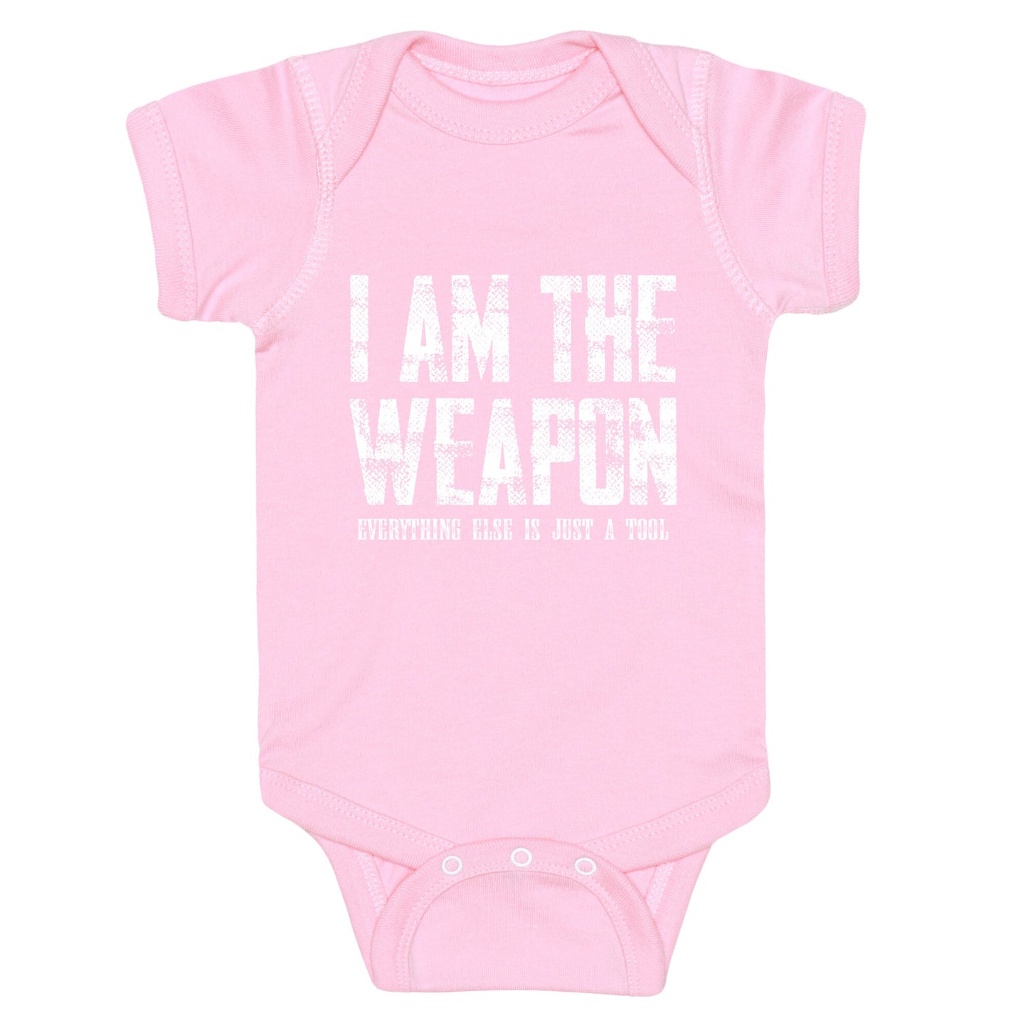 I Am The Weapon Baby One-Piece