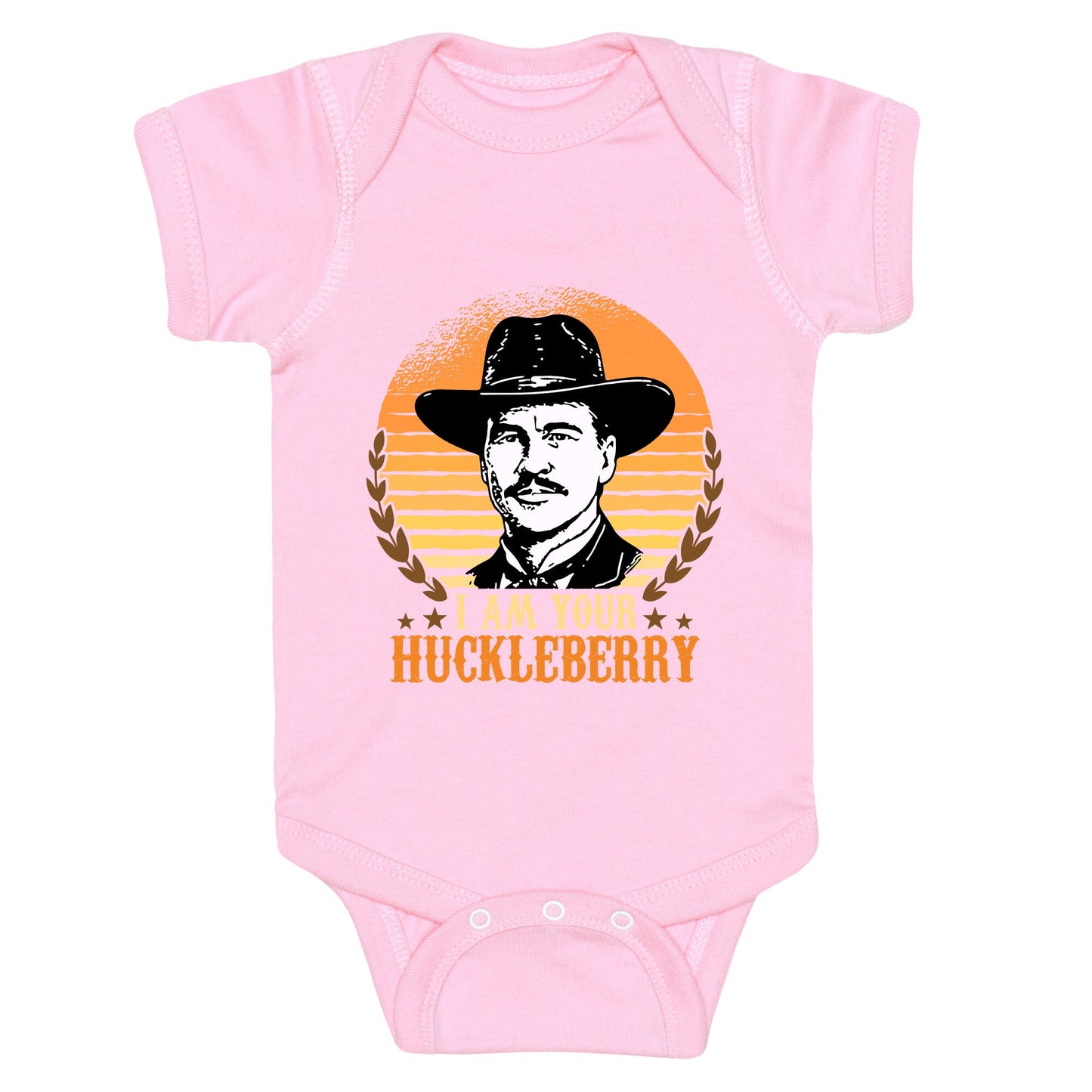 Im Your Huckleberry Baby One-Piece