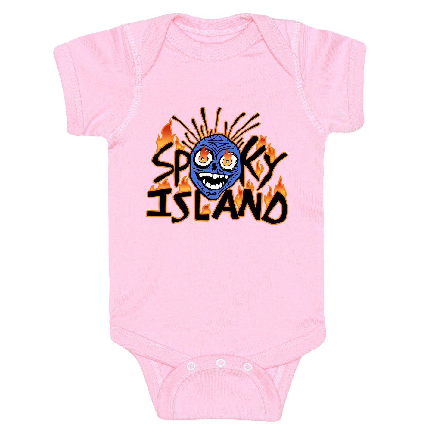 Spooky Island Baby One-Piece