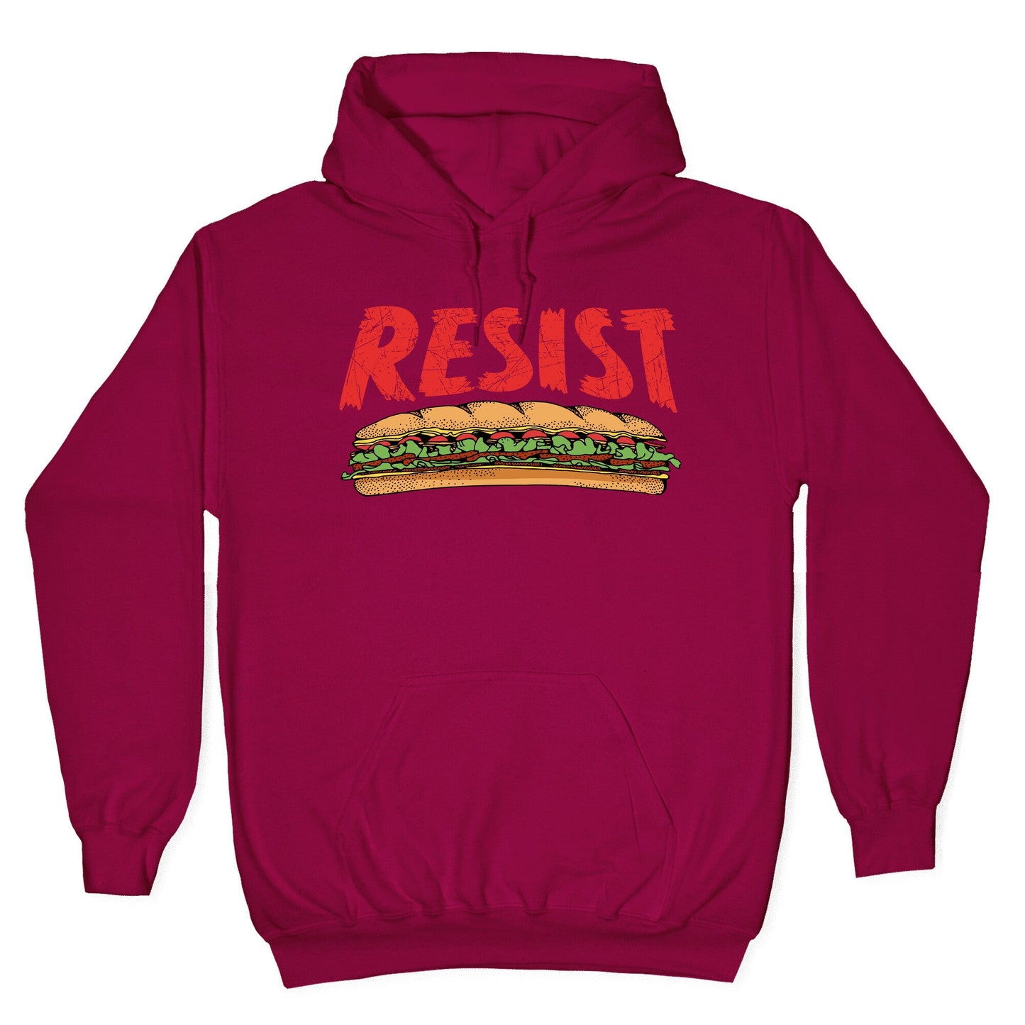 Resist Anti Ice Sandwich Guy DC Hoodie