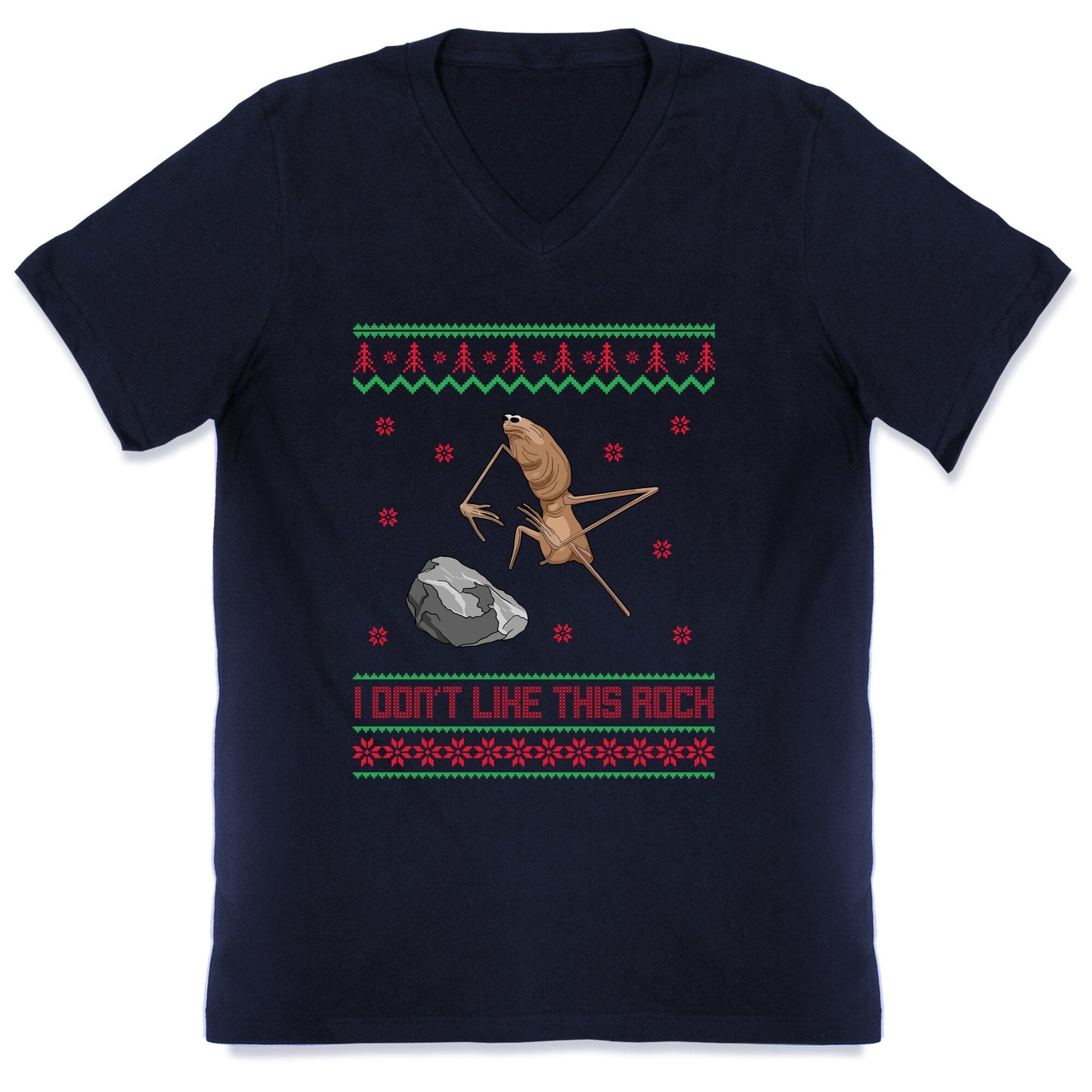 Marcus I Dont Like This Rock V-Neck