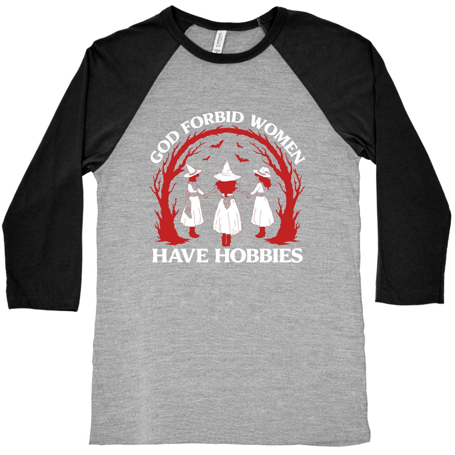 Women Have Hobbies Baseball Tee