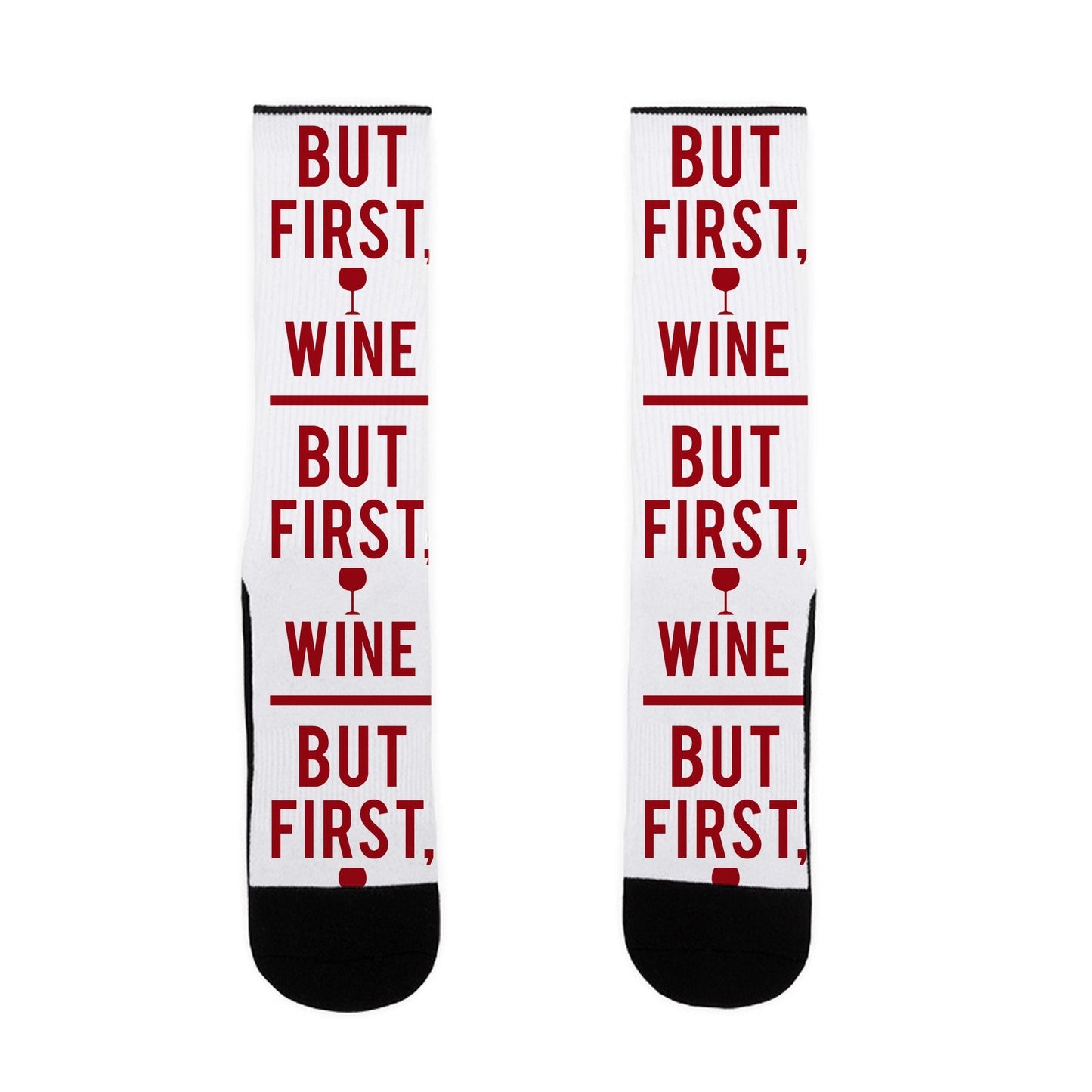 But First Wine Socks
