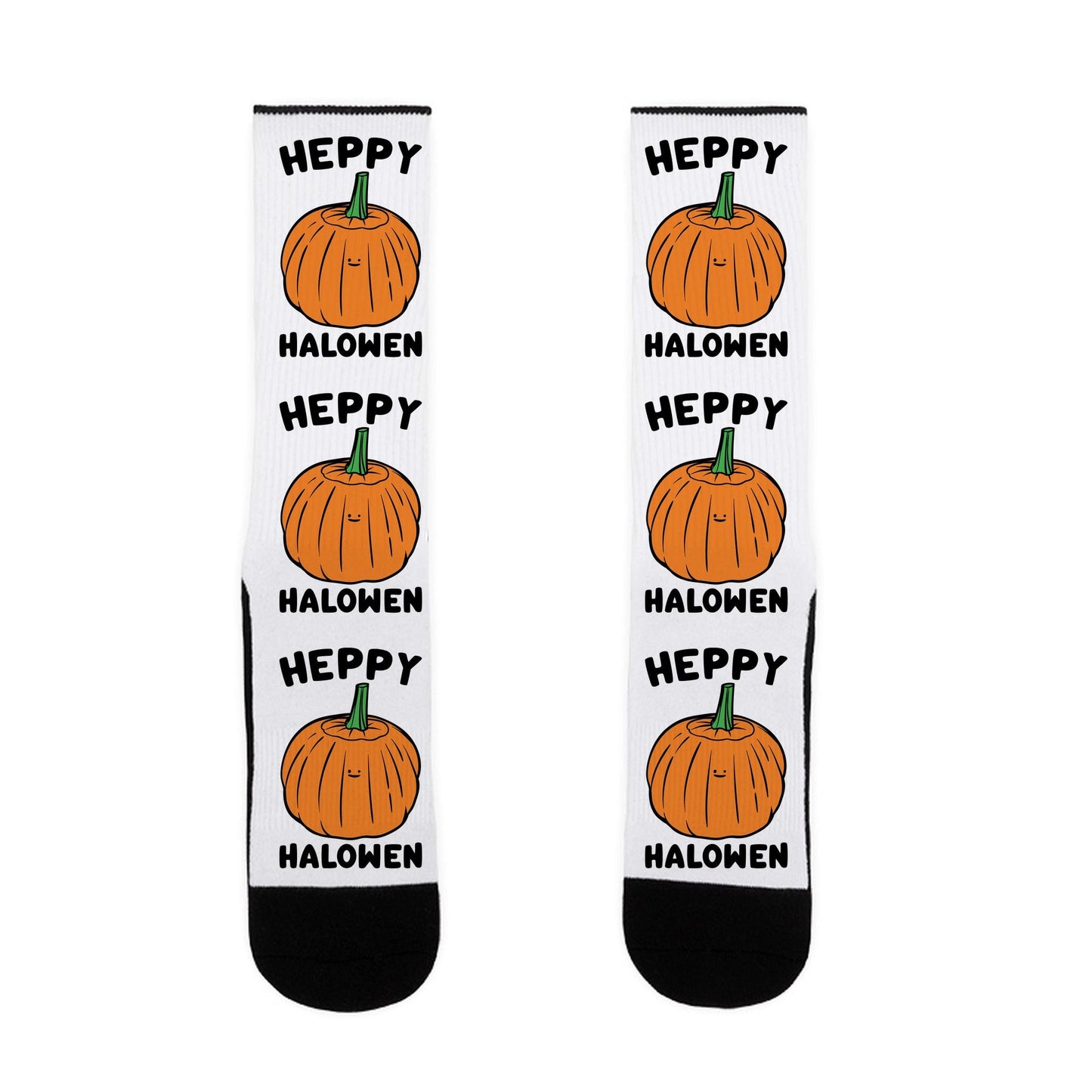 Heppy Halowen Parody Socks