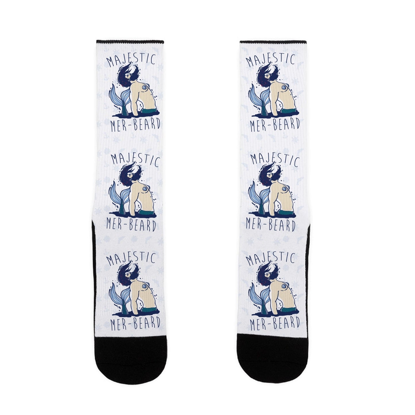 Majestic Mer-Beard Socks