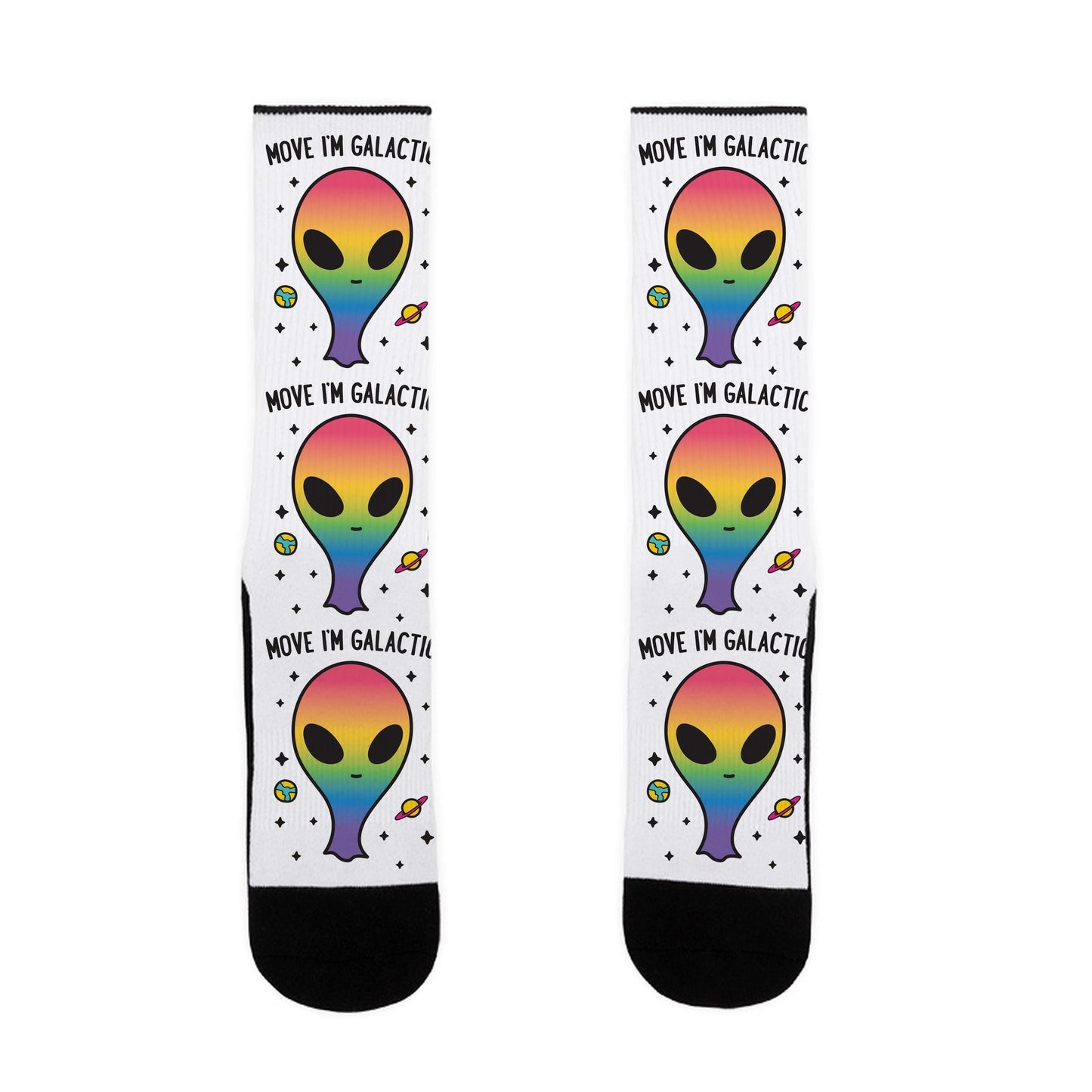 Move I'm Galactic Socks