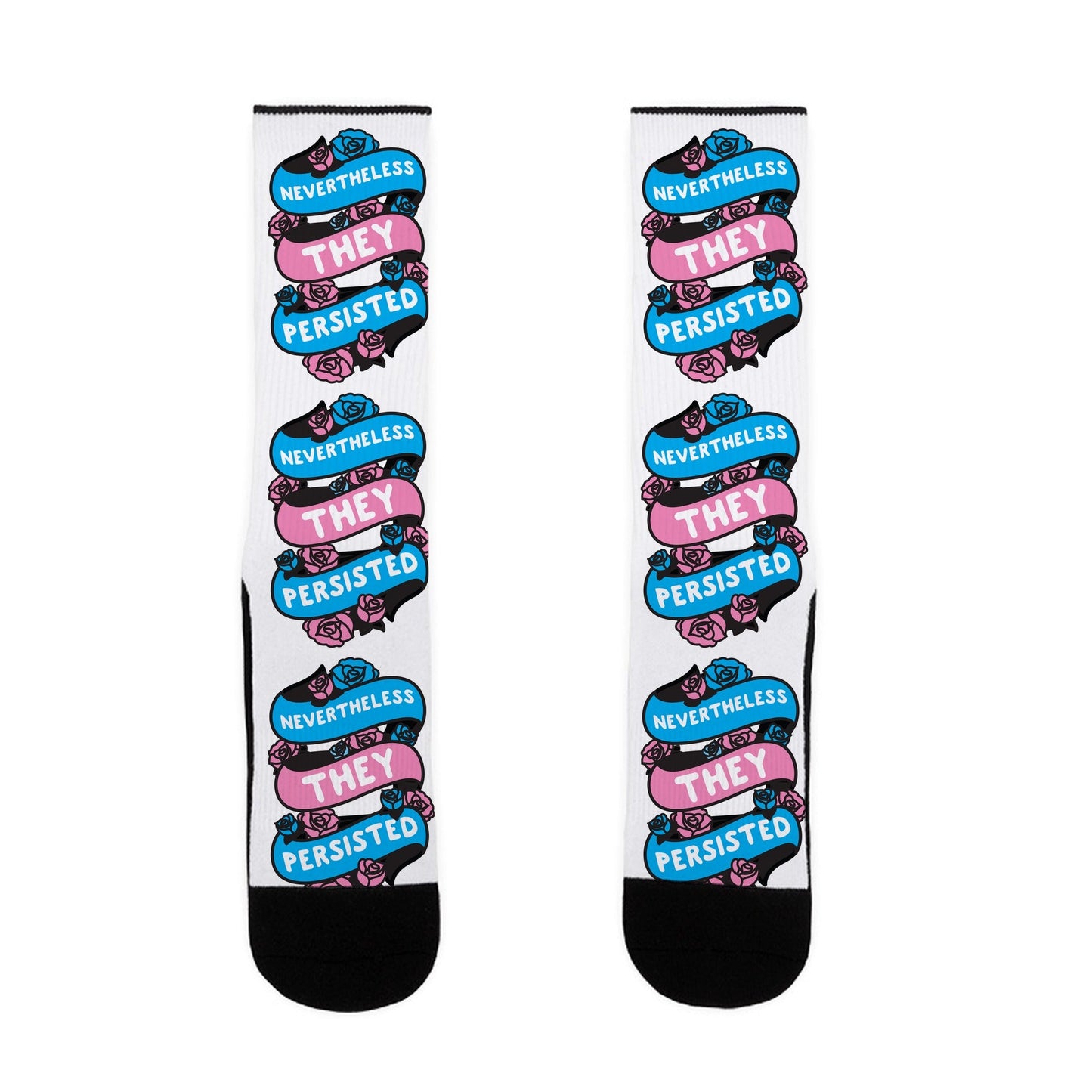 Nevertheless THEY Persisted Ribbon Socks