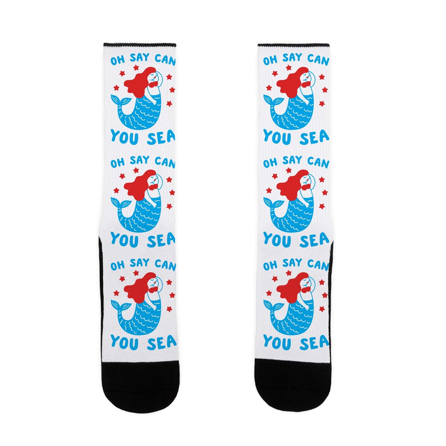 Oh Say Can You Sea Socks