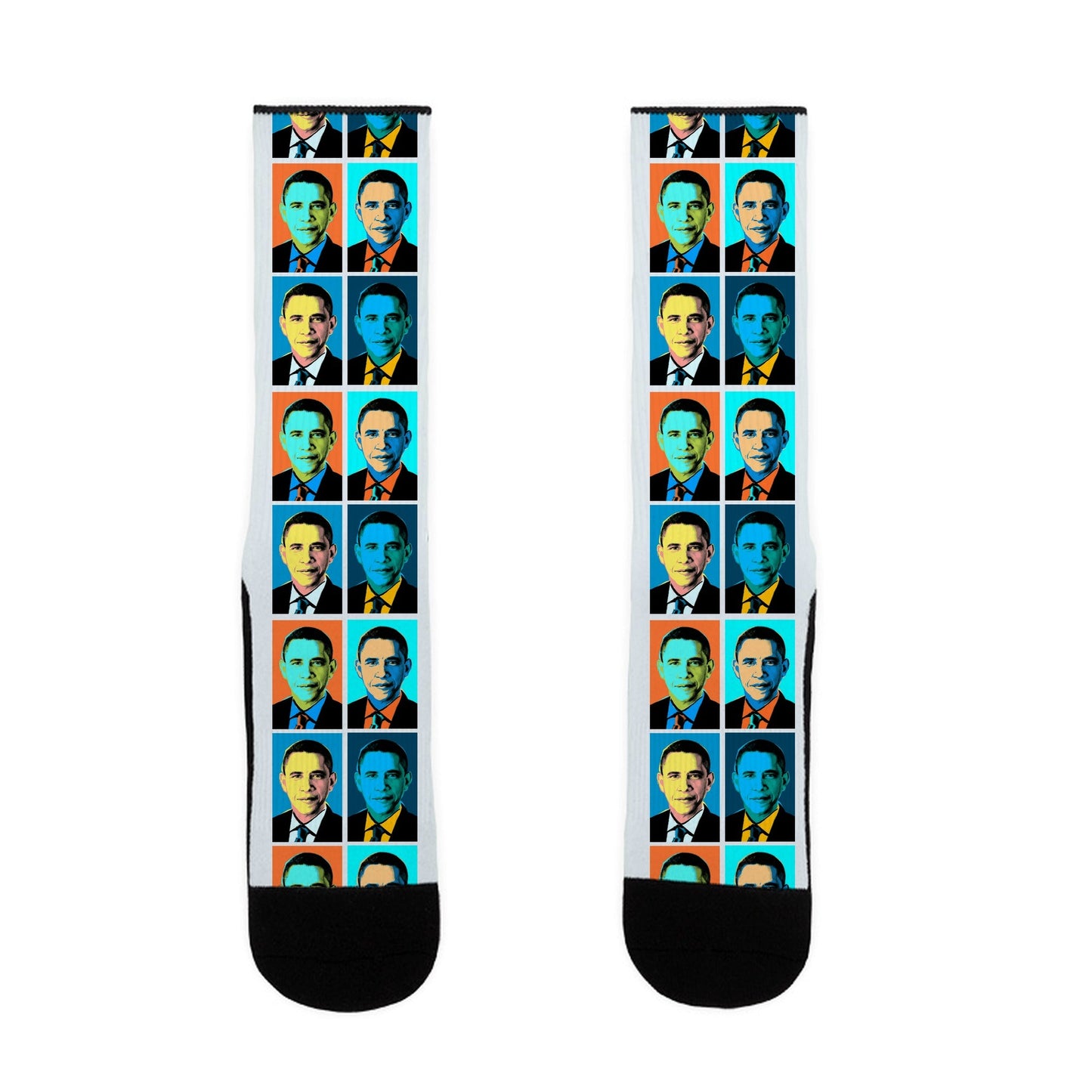 Pop Art Obama Socks