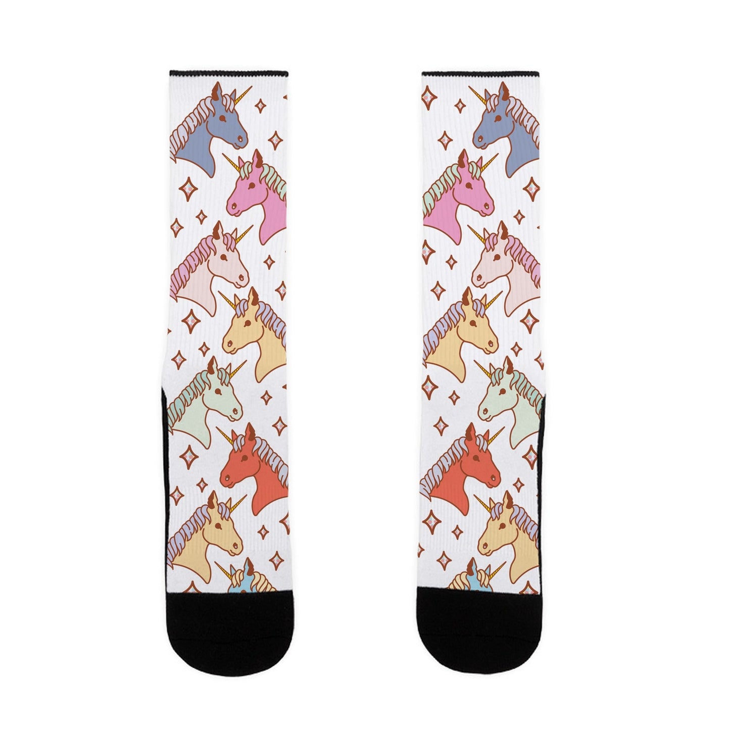 Rainbow Unicorns Socks