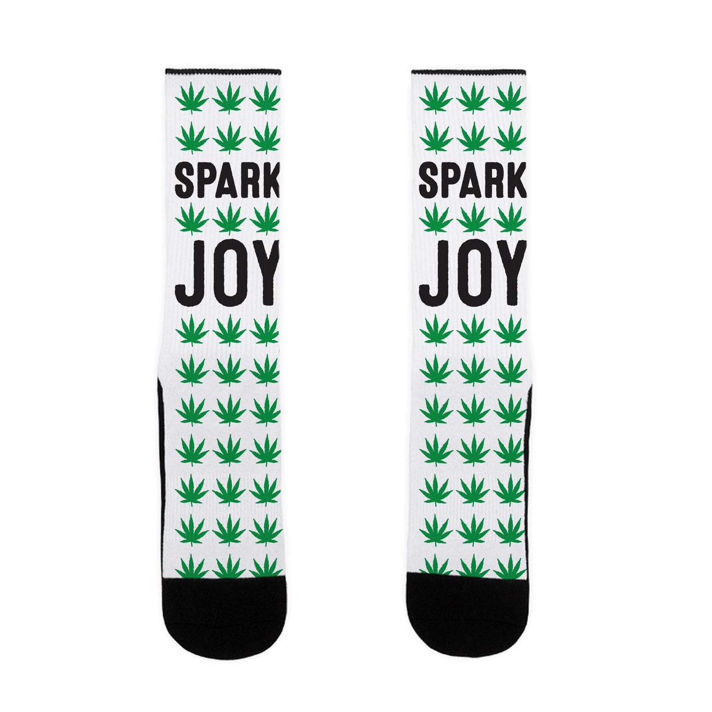 Spark Joy Weed Socks