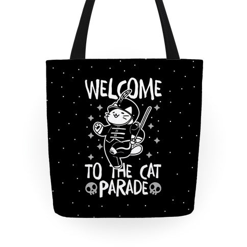 Welcome to the Cat Parade Tote Bag