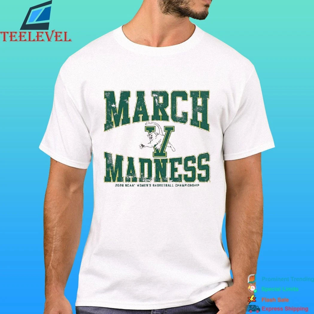 Vermont Catamounts Wbb 2026 March Madness Shirt