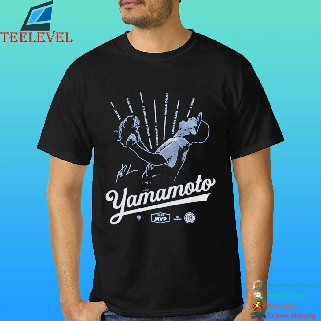Yamamoto 2025 Mvp Shirt