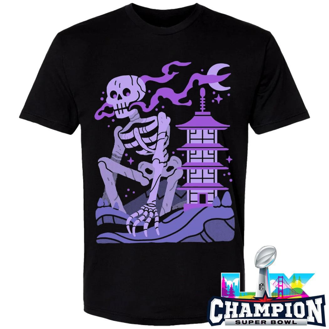 1000 Dead Draculas Rattling Skeleton Shirt