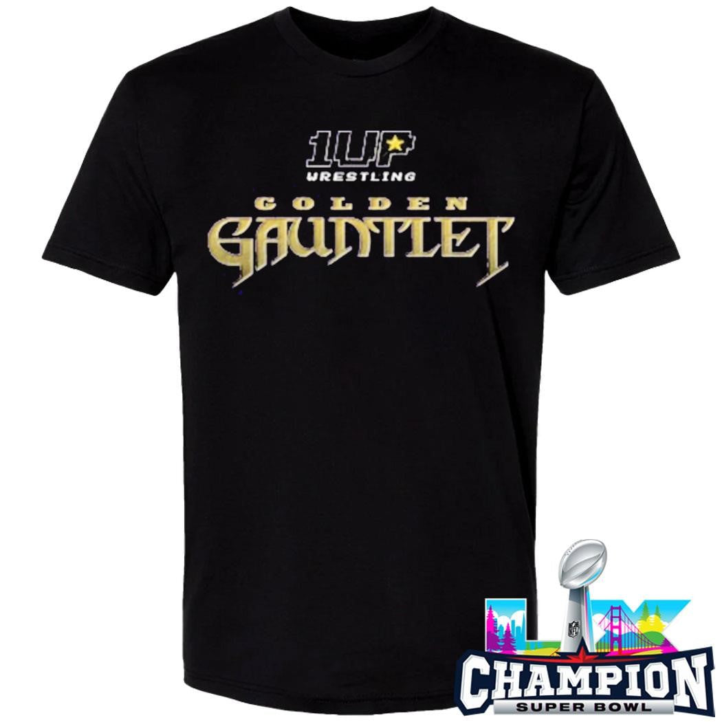 1up Golden Gauntlet Event Shirt