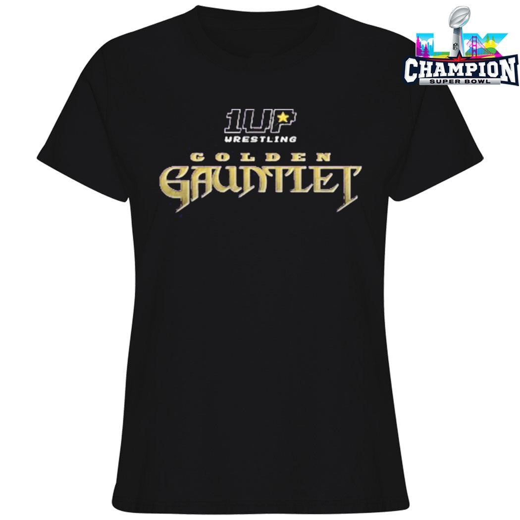 1up Golden Gauntlet Event Shirt
