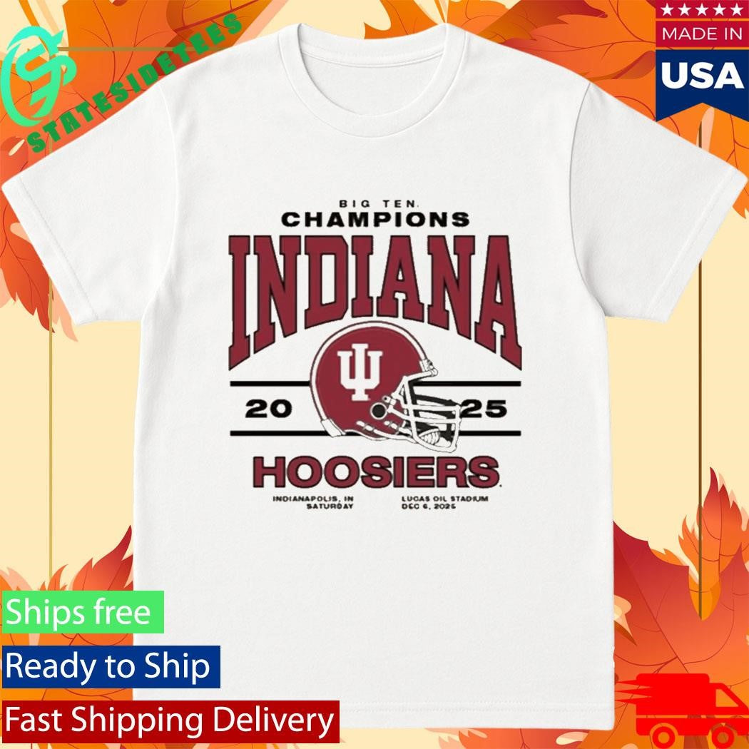 2025 Hoosiers Big Ten Champions Shirt