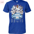2025 National League Champions Los Angeles Dodgers Signature Unisex T-Shirt