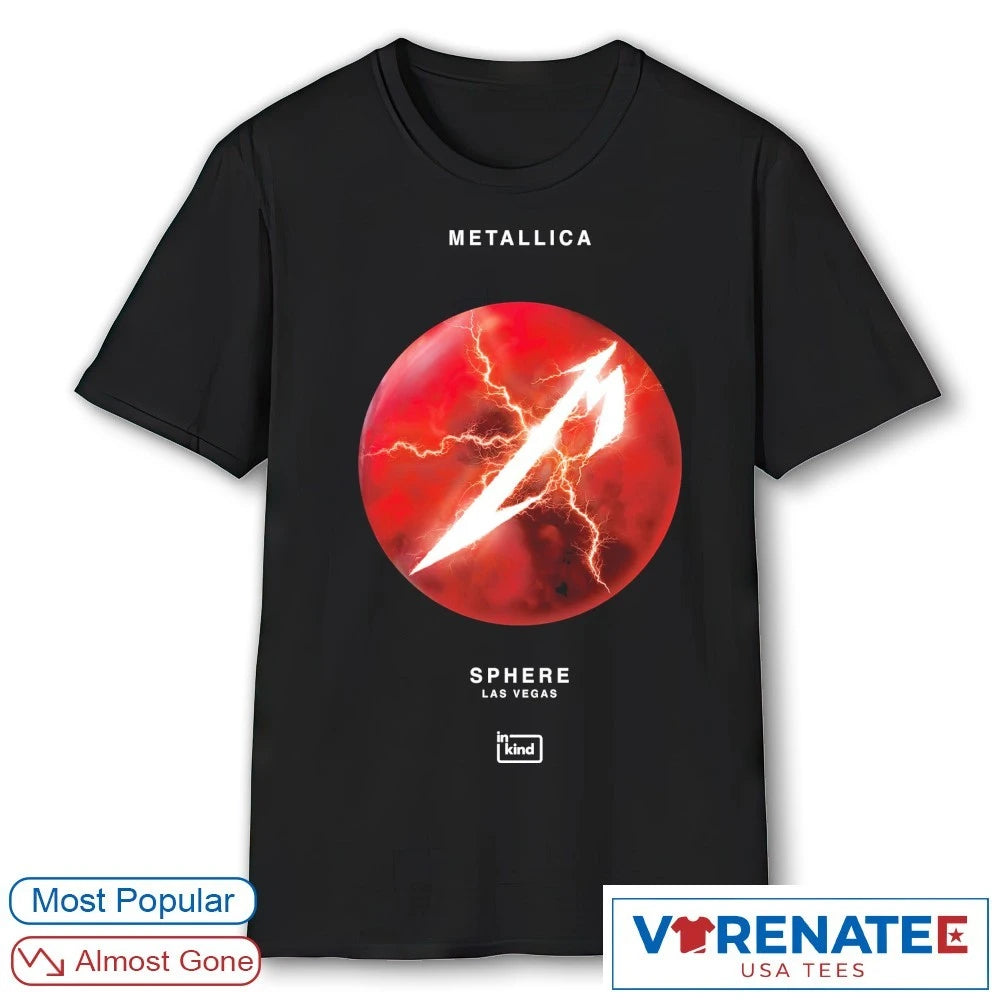 2026 Metallica M72 World Tour Life Burns Faster Sphere in Las Vegas No Repeat Weekends shirt