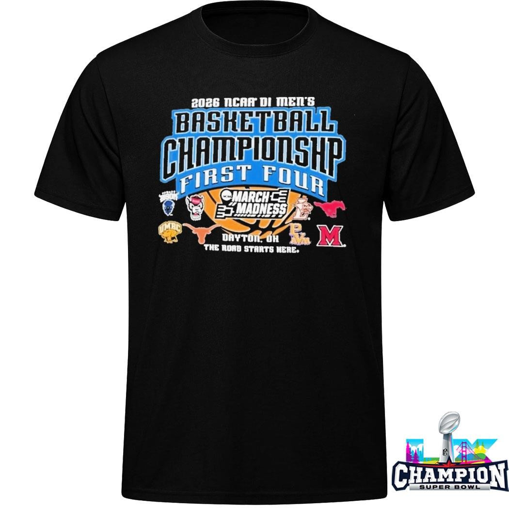 2026 Ncaa Division I Men’s Basketball Championship March Madness First Four Dayton Ohio Shirt
