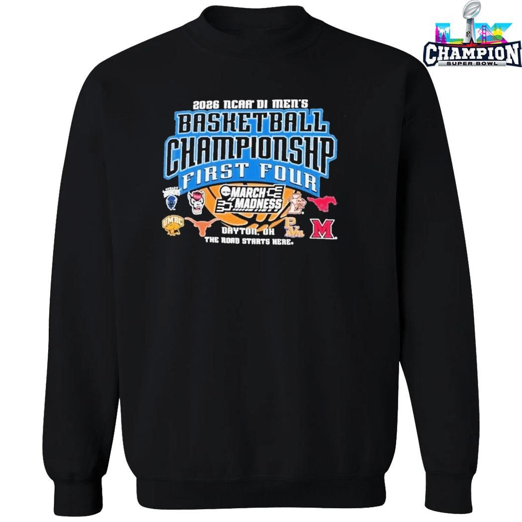 2026 Ncaa Division I Men’s Basketball Championship March Madness First Four Dayton Ohio Shirt