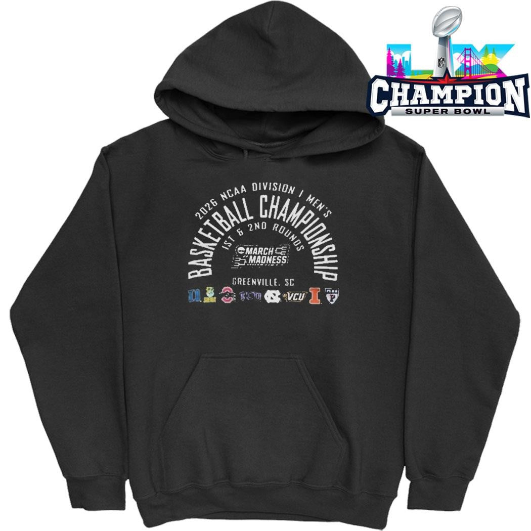 2026 Ncaa Division I Men’s Basketball Championship March Madness Greenville South Carolina Shirt