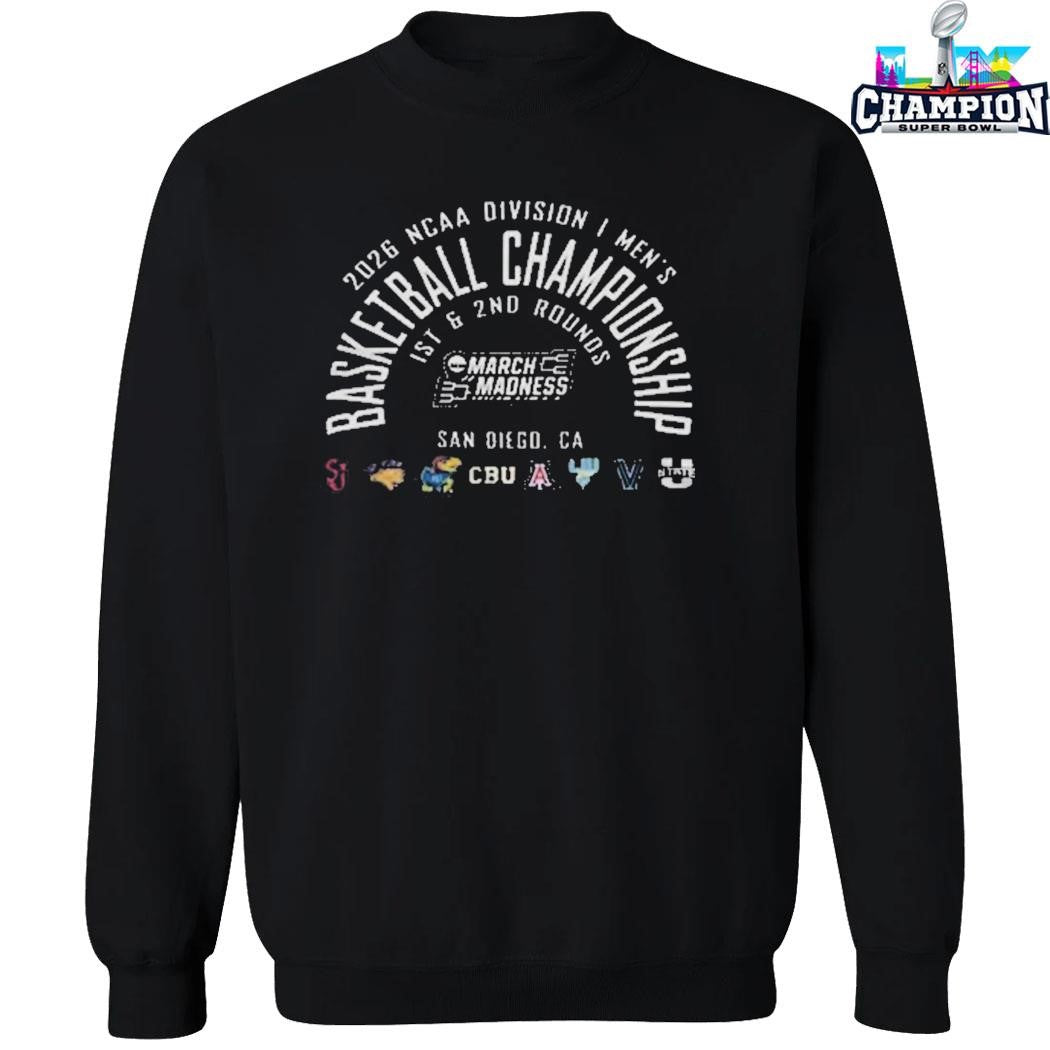2026 Ncaa Division I Men’s Basketball Championship March Madness San Diego California Shirt