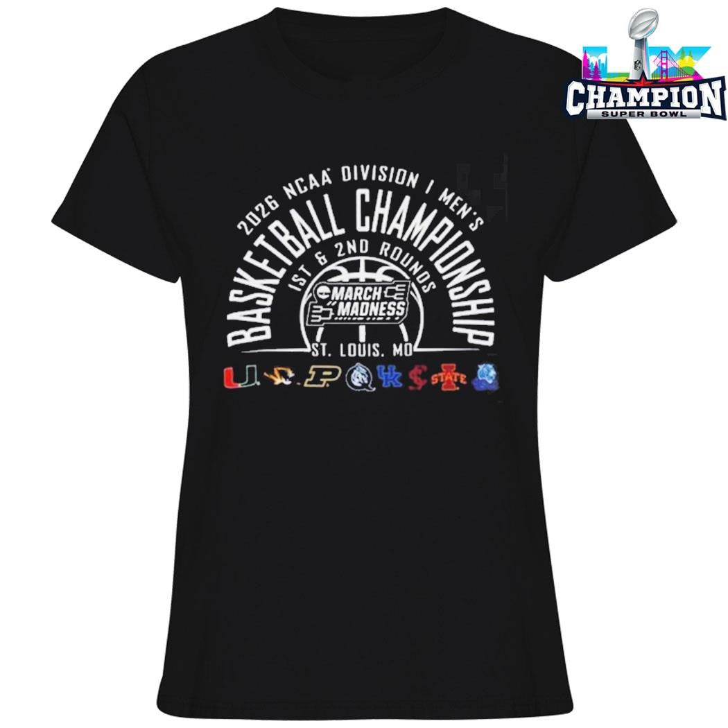 2026 Ncaa Division I Men’s Basketball Championship March Madness St Louis Missouri Shirt