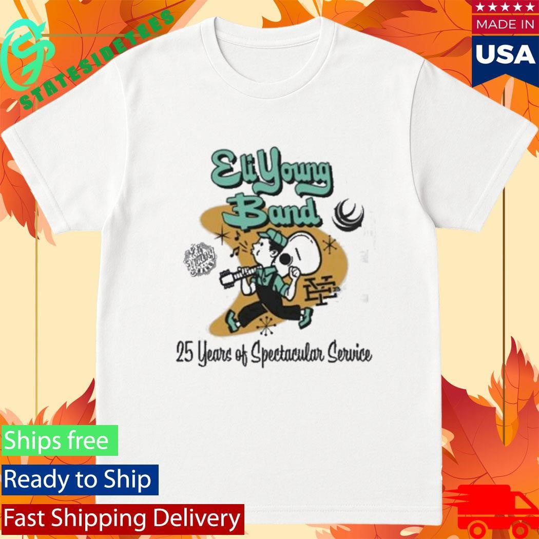 25 Years Of Spectacular Service Eli Young Band Shirt