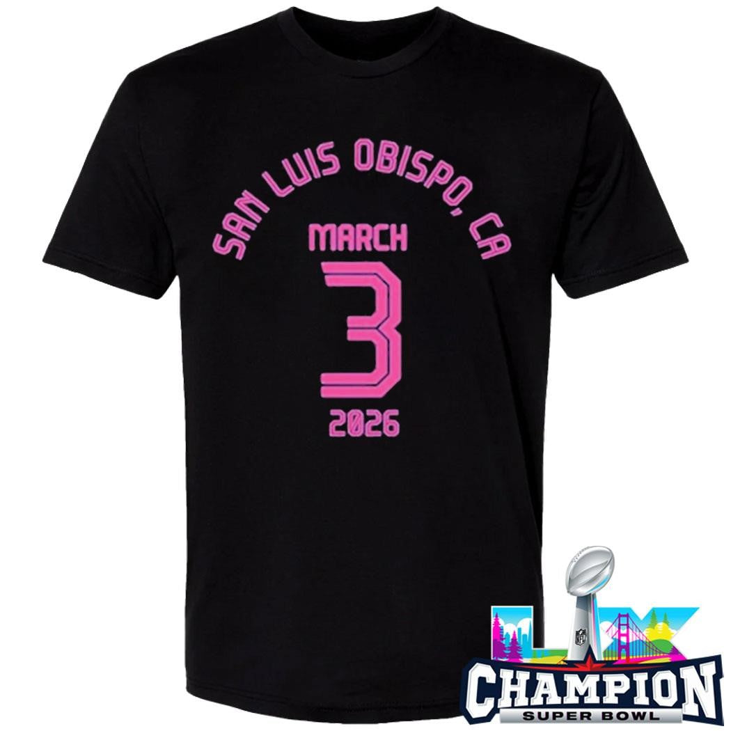 311 Mar 3 2026 San Luis Obispo Shirt