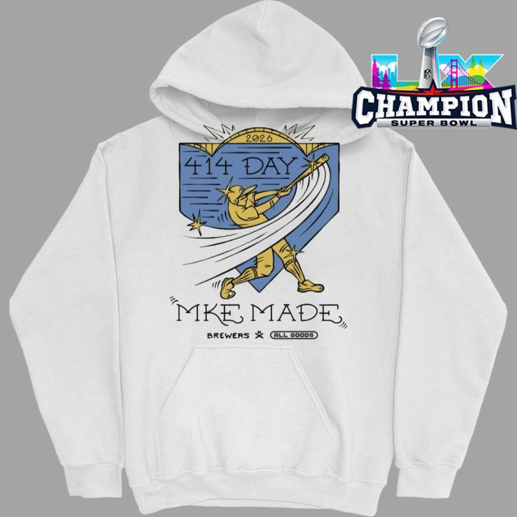 414 Day Mke Made Brewers X All Goods Shirt