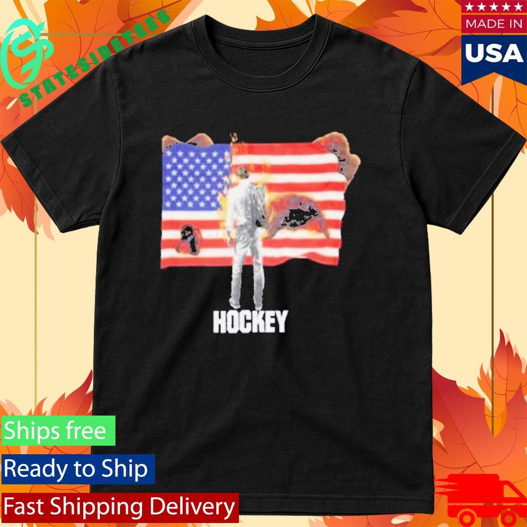 510 Skateboarding Hockey Nobody American Flag Shirt