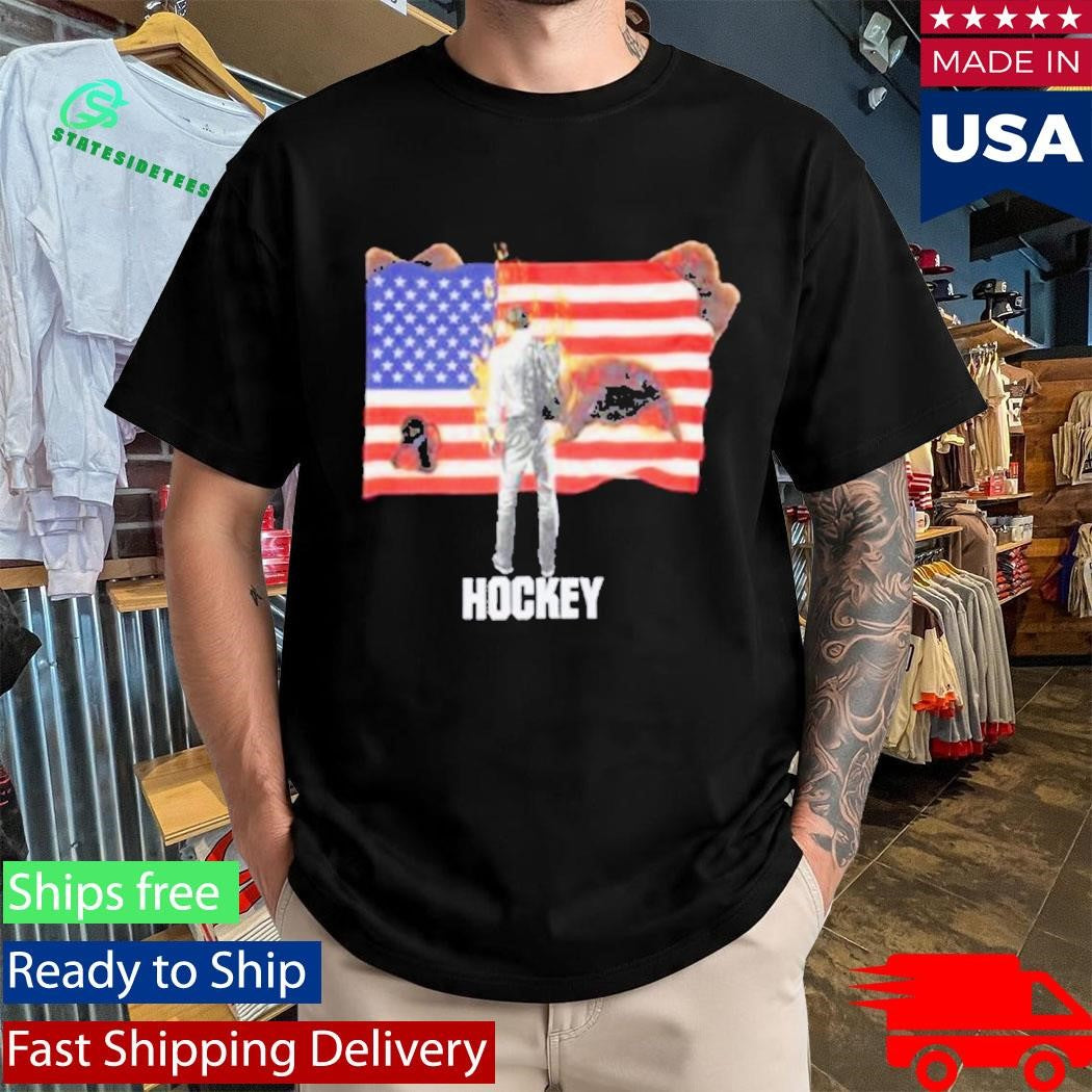 510 Skateboarding Hockey Nobody American Flag Shirt
