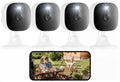 4MP Indoor Cameras for Home Security Outdoor, Home Security Camera System, 2.4g/5g Camera for House/Elder/Dog/Pet/Baby, Plug and Play, Support Card/Cloud (Not Included), Wired, 2PCS