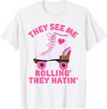80s Skating Vintage Women Disco Apparel & Merch