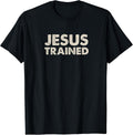 Vintage Retro Jesus Trained Wrestling