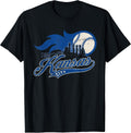 Vintage Distressed Kansas City Baseball Flag