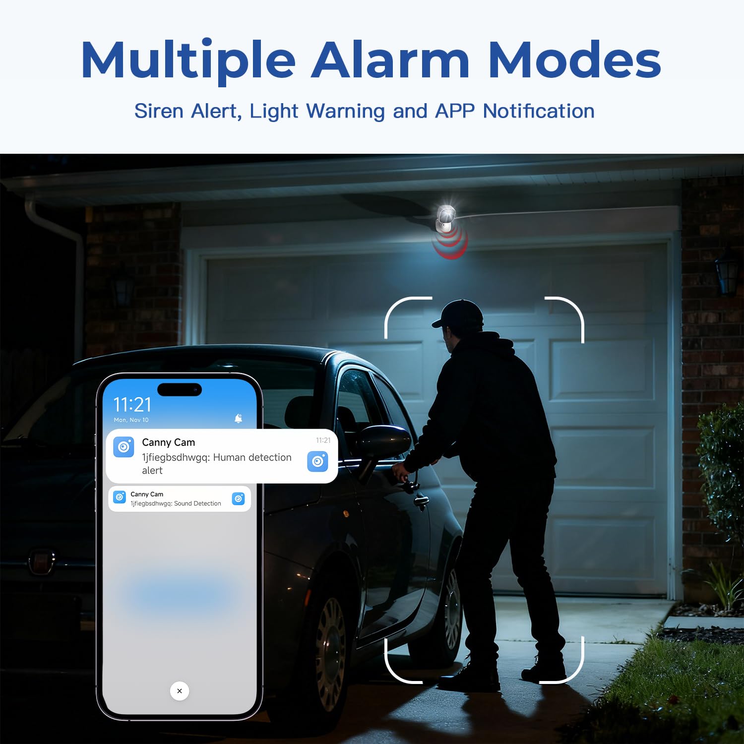 4MP Indoor Cameras for Home Security Outdoor, Home Security Camera System, 2.4g/5g Camera for House/Elder/Dog/Pet/Baby, Plug and Play, Support Card/Cloud (Not Included), Wired, 2PCS