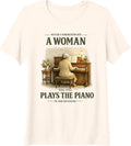 Funny Humorous Sarcastic Tee Idea for Piano Player