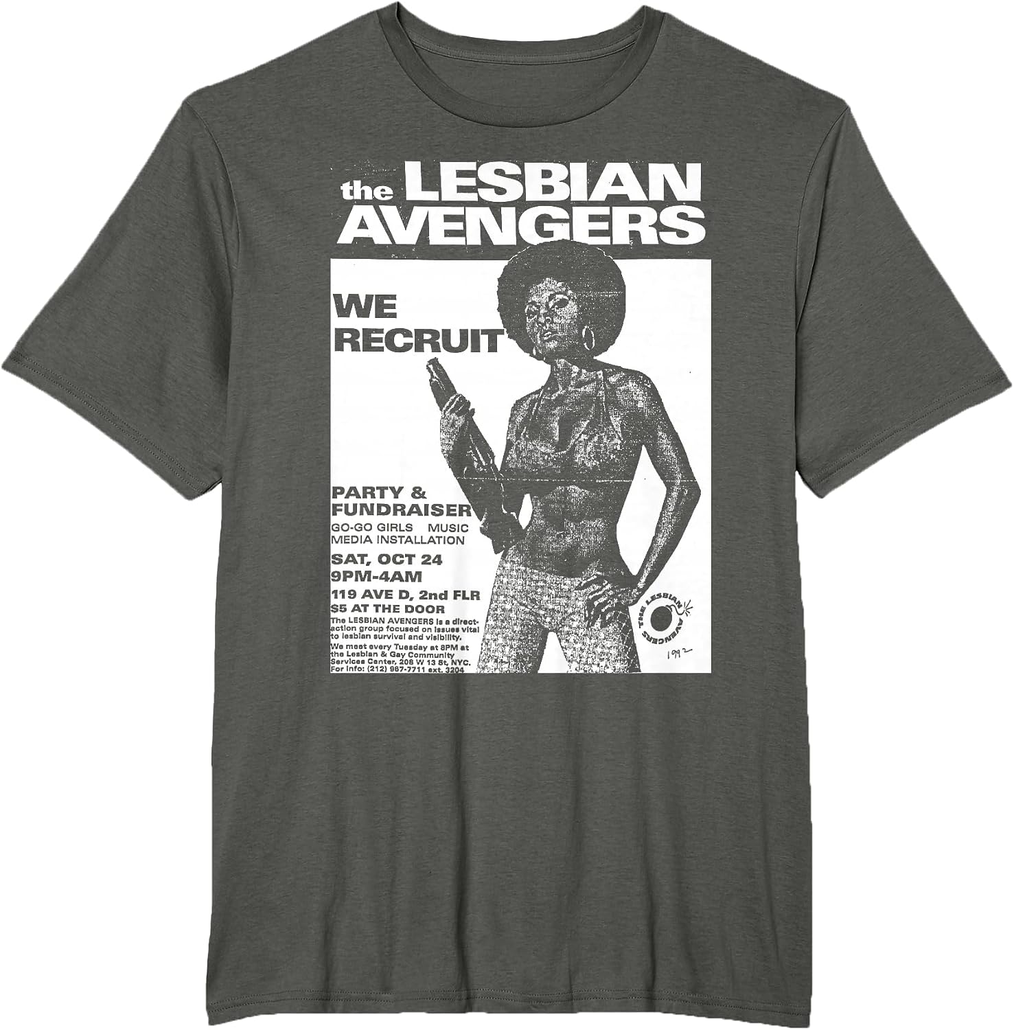 Lesbian Avengers Retro Vintage Lesbian Queer