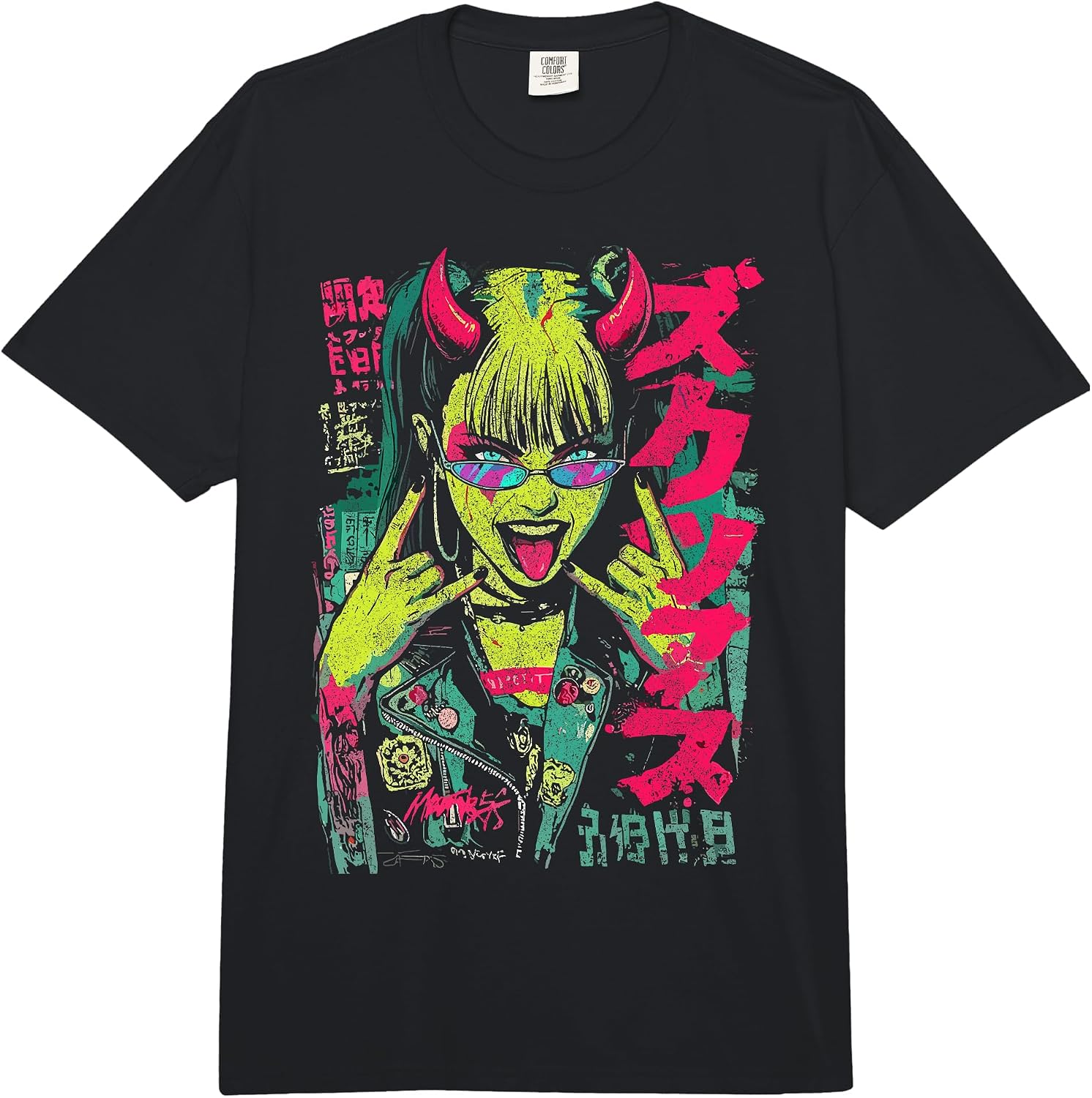 Anime Merch Cyberpunk Aesthetic Harajuku Outfits