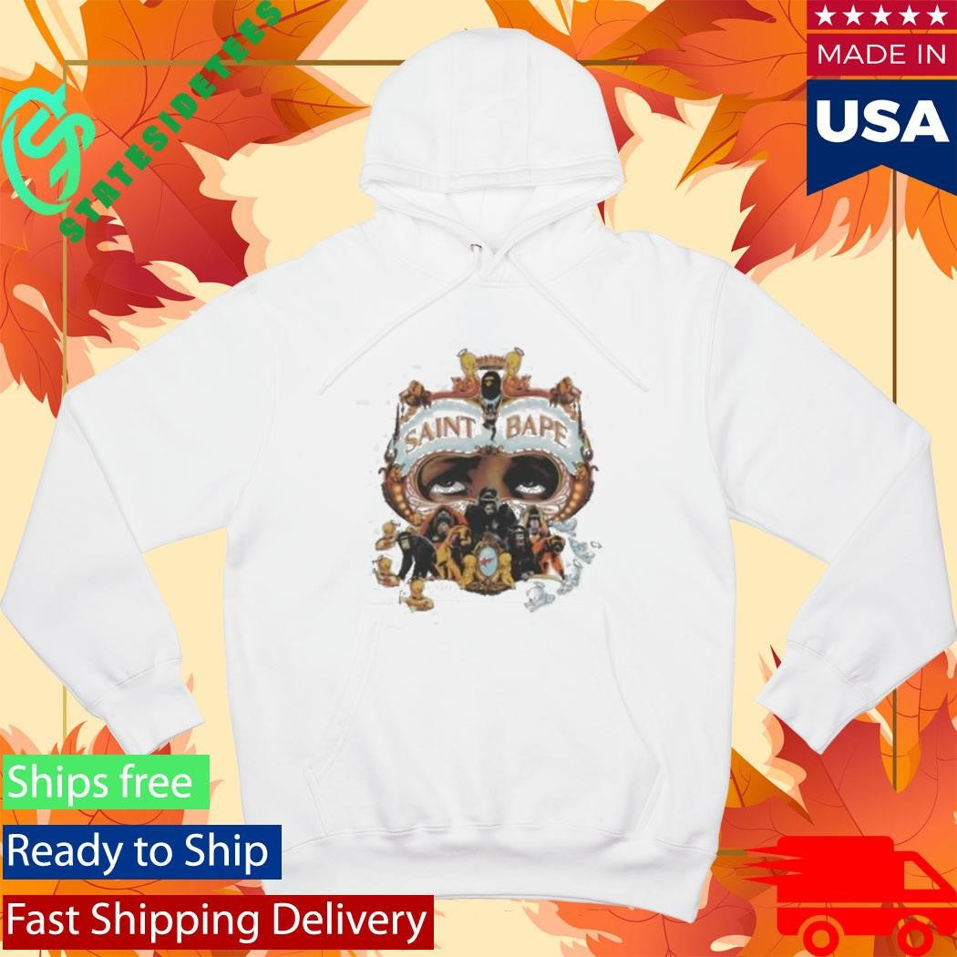 A Bathing Ape Bape X Saint Mxxxxxx Generation Shirt