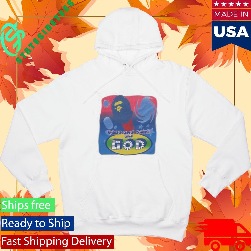 A Bathing Ape Bape X Saint Mxxxxxx God Shirt